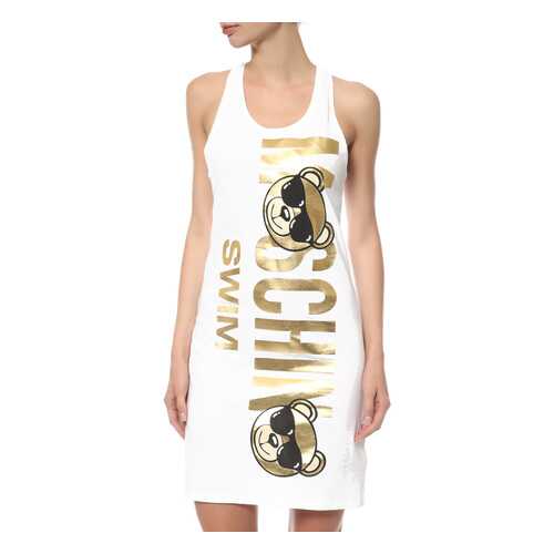 Платье женское Moschino swim белое M в 5 Карманов