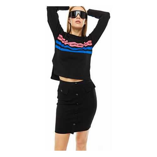 Юбка женская Guess W0YD76-K8RN0 черная M в 5 Карманов